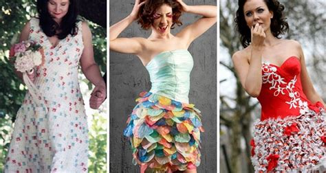15 Inventive Dresses Made From Recycled Materials Brit Co