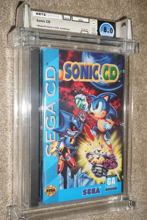 Sonic Cd Sega Cd 1993 For Sale Online Ebay