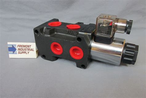 Hydraulic Solenoid Operated Selector Diverter Valve Volt Dc For Sale