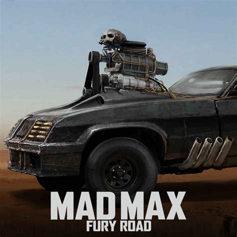 Artstation Mad Max Fury Road Car Interceptor