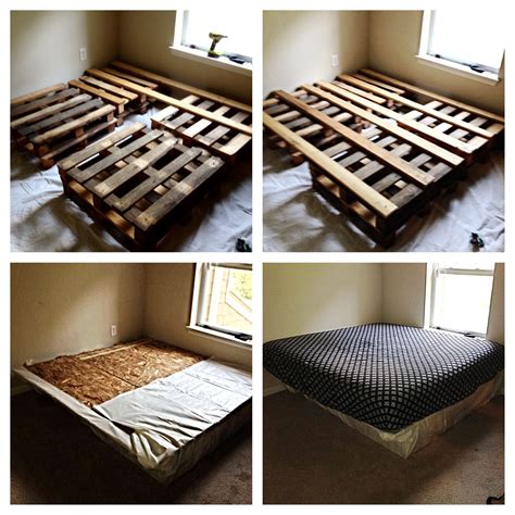 Pallet Bed Frame Easy Simple Fun And Most Of All Cheap And Proud To
