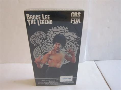 Rare Vintage Bruce Lee The Legend Vhs Tape Cbs Fox Video Brand New