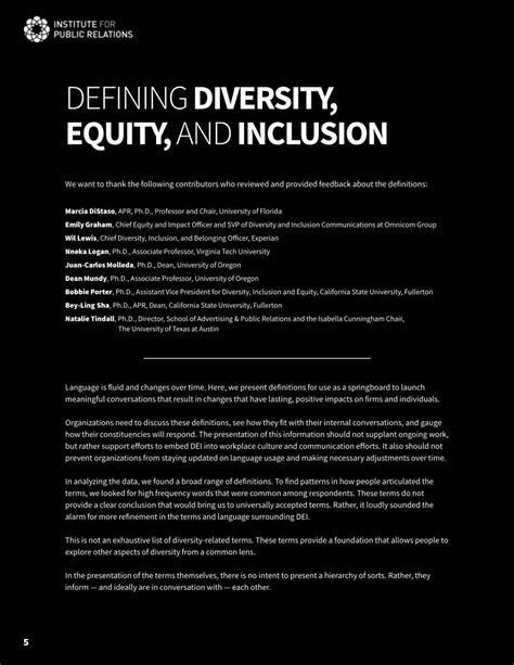 Pdf Defining Diversity Equity And Inclusion Dokumentips