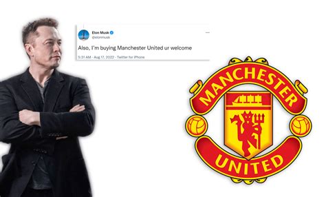 Amid Twitter Lawsuit Elon Musk Tweets He Is Buying Manchester United Leaves The Internet