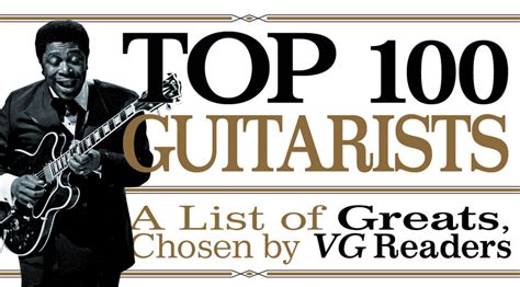 List Of Greatest Guitarists Of All Time