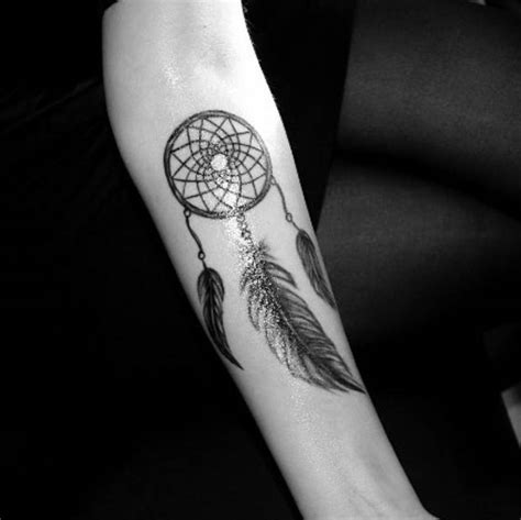 Dreamcatcher Tattoo On Inner Arm