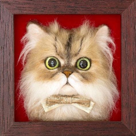 Une artiste japonaise crée des portraits de chats réalistes en 3D avec