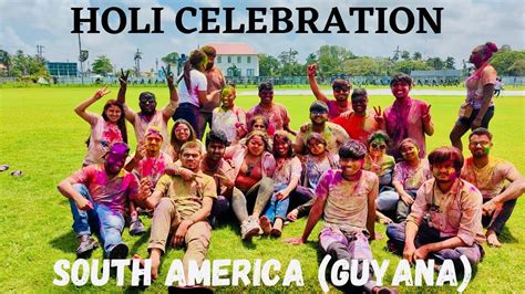 Holi 2023 🎨 ️ Celebration In Guyana Holi Festival In Guyana