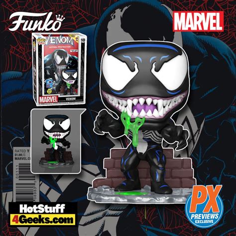 New Venom Funko Pop Lethal Protector 1 Comic Cover 2022