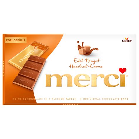 Merci Edel Nougat Hazelnut Creme G Bei Rewe Online Bestellen