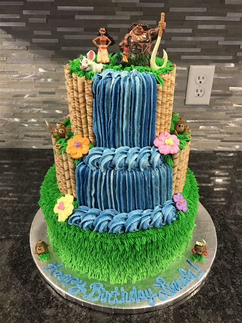 My Son Loves Moana So I Made Him This Cake For His Birthday Party Today R Disney