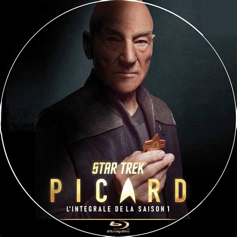 Sticker De Star Trek Picard Saison 1 Blu Ray Custom Cinéma Passion