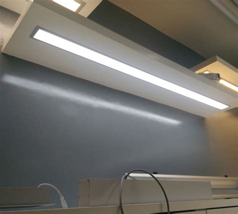 Recessed Led Linear Light For Office Lighting With Dimension Of 8030mm
