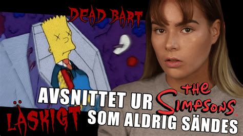 Rysande Avsnittet Ni Aldrig Fick Se I The Simpsons Dead Bart 7g06