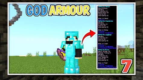 Make God Armour In Minecraft Survival Series How To Make God Armour
