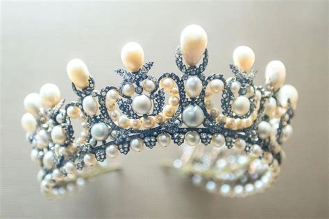 Tiara Of The Month Empress Eugenies Pearl Diadem Tatler
