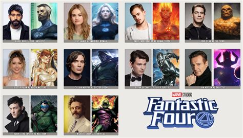 Mcu Fan Cast Fantastic 4 By Earth2mark On Deviantart
