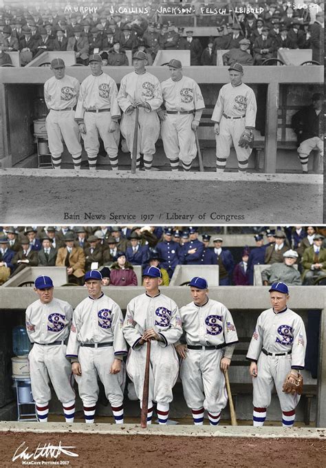 I Restored And Colorized Century Old Photos From Major League Baseball