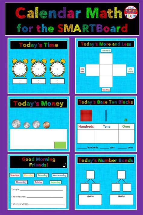 Heres A Simple And New Interactive Calendar Math Activity For Your