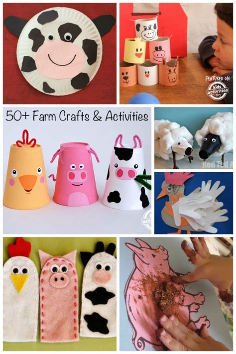 40 Fun Farm Animal Crafts For Preschool And Beyond Kids Activities Blog