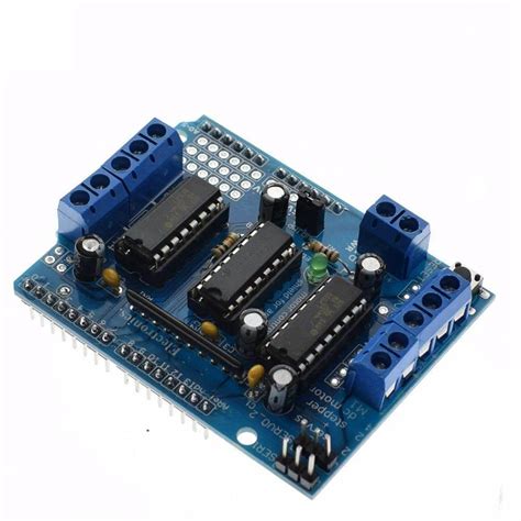 Motor Shield L293d Driver Ponte H Para Arduino Drivers Loja Da Elétrica