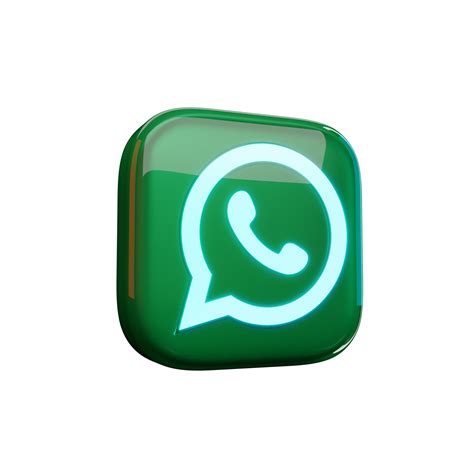 Glossy Whatsapp 3d Icon 9673742 Png