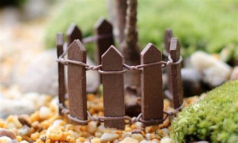 Up To 80 Off On Miniature Fairy Garden Fence Groupon Goods