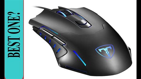 Review Gaming Mouse Wired Pictek 6 Buttons Ergonomic Optical Usb Mouse