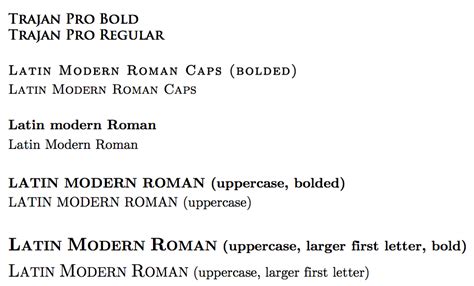 At the bottom is what ecofont would look like up close. Bold Small Caps for Font Without - TeX - LaTeX Stack Exchange