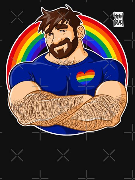 Adam Likes Crossing Arms Gay Pride T Shirt For Sale By Bobobear