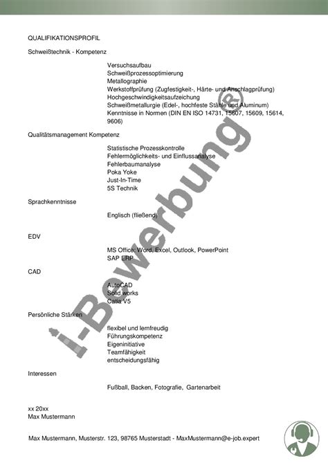 Qualifikationsgespräche sind nicht unbedingt beliebt. Initiativbewerbung Muster PDF und Word 2020 kostenlos ...
