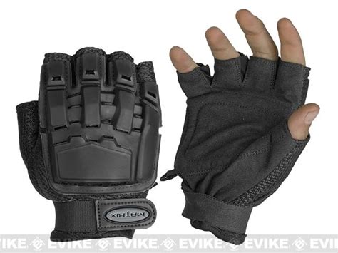Matrix Half Finger Tactical Gloves Color Black Md Lg Tactical