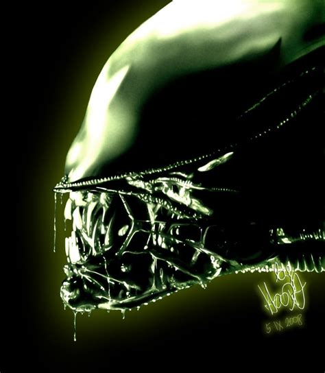 Alien By Monicahooda On Deviantart Alien Creatures Alien Giger Alien
