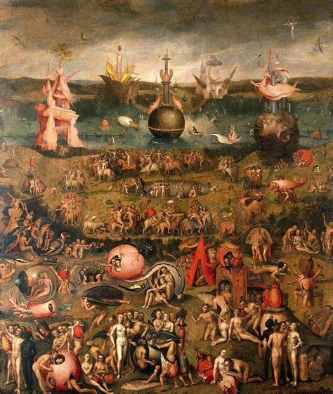 Your Paintings The Garden Of Earthly Delights Hieronymus Bosch Art