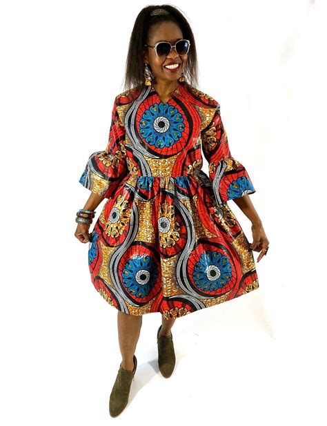 African Dresses For Women African Clothing Ankara Dress African Fashion African Print Dress