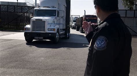 Joint Us Mexican Truck Inspections To Speed Up Trade At Otay Mesa