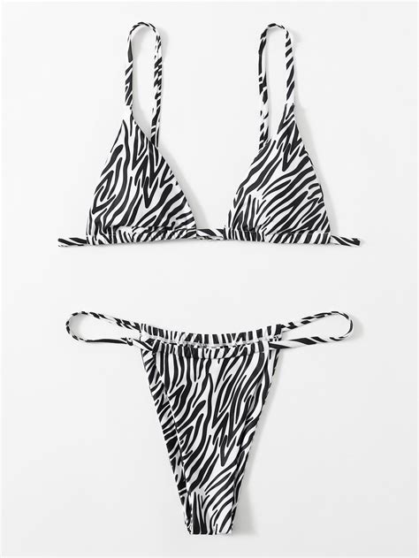 Bikini Push Up Bikini Triangle Bikini Sets Bikini Swimsuit Swimsuit Fabric Black Bikini