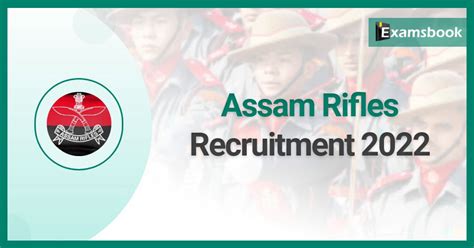 Assam Rifles Recruitment 2022 Apply Online For 1380 Technical