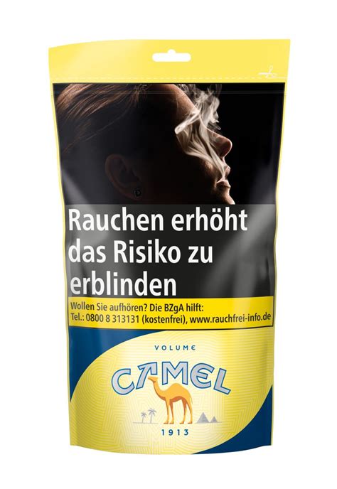 Camel Volume Tobacco Zip Bag Xl