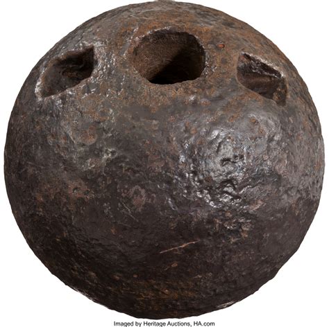 Rare Confederate 452 Inch 12 Pound Cohorn Mortar Shell Lot