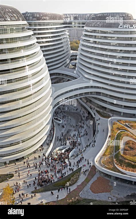 Galaxy Soho Beijing China Architect Zaha Hadid Architects 2012