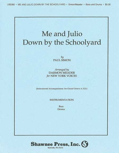 Me And Julio Down By The Schoolyard Sheet Music By Paul Simon Sheet