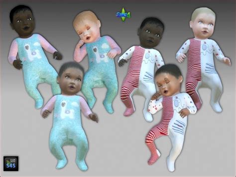 Default Replacements Babyskins By Mabra At Arte Della Vita Sims 4 Updates