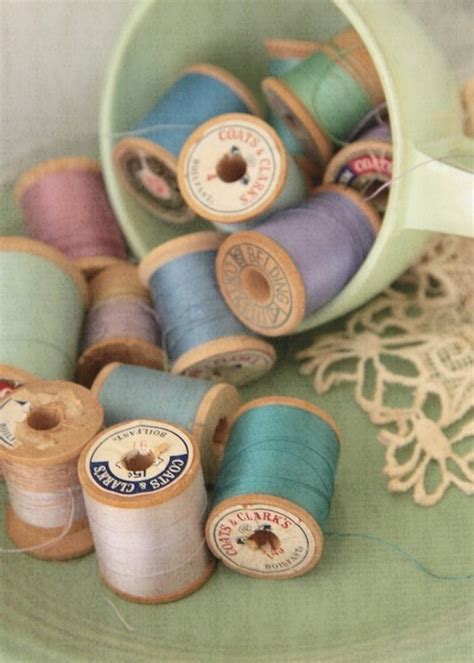 37 Best Images About Vintage Thread Spools On Pinterest Sewing Box