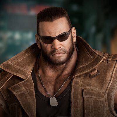 Barret Wallace Final Fantasy VII Remake Avatar Type W Background Final Fantasy Vii