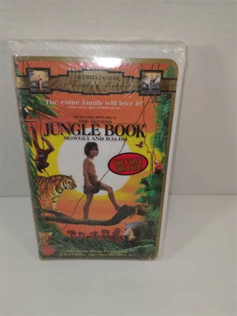 Rudyard Kiplings The Second Jungle Book Mowgli And Baloo Vhs 1998