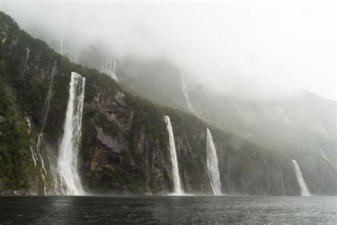 Chasing Waterfalls On Milford Sound With Cruise Milford Bearfoot Theory