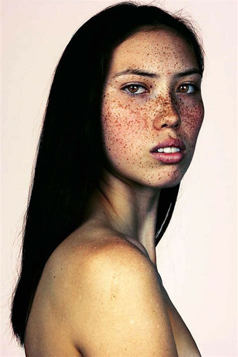Unique Beauty Of Freckled People Documented By Brock Elbank Freckle