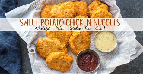 This list of 50 whole30 chicken recipes will help set you up for success! Sweet Potato Chicken Nuggets: Whole30, Paleo, Gluten-Free ...