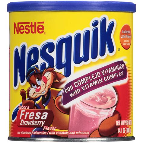 Nesquik Strawberry Powder Drink Mix